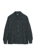画像をギャラリービューアに読み込む, Lot.902 Palm Tree Jacquard Shirt -Black-