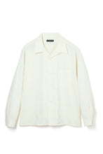 画像をギャラリービューアに読み込む, Lot.902 Palm Tree Jacquard Shirt -White-