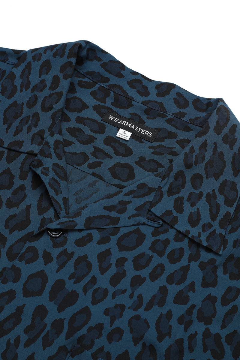 れお様確認用 Lot.903 Leopard Shirt -Navy- – ATTRACTIONS