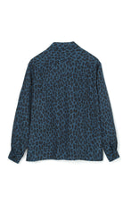 画像をギャラリービューアに読み込む, Lot.903 Leopard Shirt -Navy-