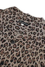 画像をギャラリービューアに読み込む, Lot.903 Leopard Shirt -Brown-