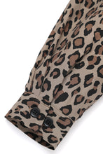 画像をギャラリービューアに読み込む, Lot.903 Leopard Shirt -Brown-
