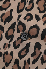 画像をギャラリービューアに読み込む, Lot.903 Leopard Shirt -Brown-