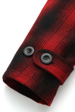 画像をギャラリービューアに読み込む, Checked Shawl Collar Coat Red