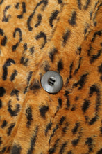 画像をギャラリービューアに読み込む, Animal Print Vest Yellow Leopard