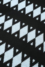画像をギャラリービューアに読み込む, Stardust Diamond Wool Sweater Black×Sax