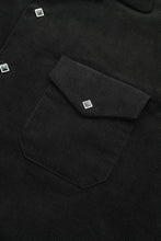 画像をギャラリービューアに読み込む, Corduroy Western Shirt Black