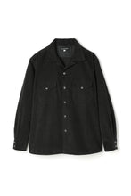 画像をギャラリービューアに読み込む, Corduroy Western Shirt Black