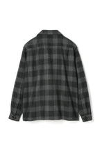 画像をギャラリービューアに読み込む, Checked Nep Twill Shirt Black