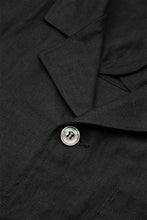 画像をギャラリービューアに読み込む, A20040 Classical Linen Tailored Jacket -Black-