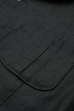画像をギャラリービューアに読み込む, A20040 Classical Linen Tailored Jacket -Black-