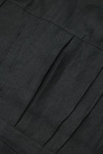 画像をギャラリービューアに読み込む, A20040 Classical Linen Tailored Jacket -Black-