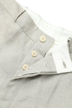 画像をギャラリービューアに読み込む, A20042 Classical Linen Trousers -Beige-