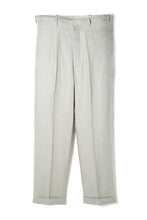画像をギャラリービューアに読み込む, A20042 Classical Linen Trousers -Beige-