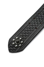 画像をギャラリービューアに読み込む, A20044 Black Diamond Studded Belt