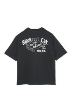 画像をギャラリービューアに読み込む, AM0001 Black Cat Back Print Pocket Tee -Black-
