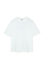 画像をギャラリービューアに読み込む, AM0001 Black Cat Back Print Pocket Tee -White-