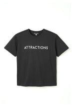 画像をギャラリービューアに読み込む, Lot.791 ATTRACTIONS Logo Tee -Black-