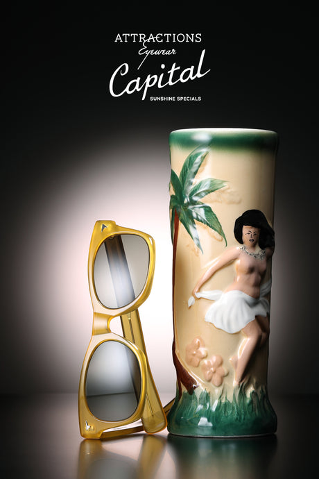 【Attractions EYEWEAR】-New Release- Lot.148 Eyewear "Capital"