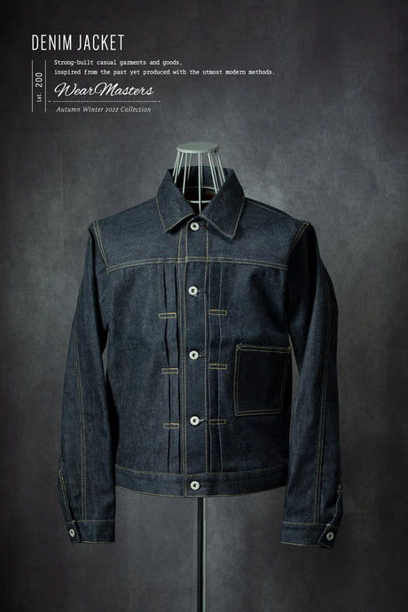 【WEARMASTERS】-Restock-<br>Lot.200 Denim Jacket