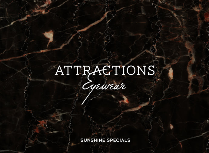 【Attractions EYEWEAR】-SUNSHINE SPECIALS- 2021S/S