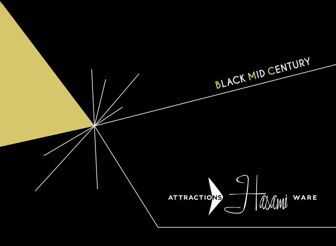 Attractions 波佐見焼 -Black Mid-Century-