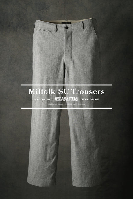 【WEARMASTERS】-New Release- Lot.693 Milfork SC Trousers