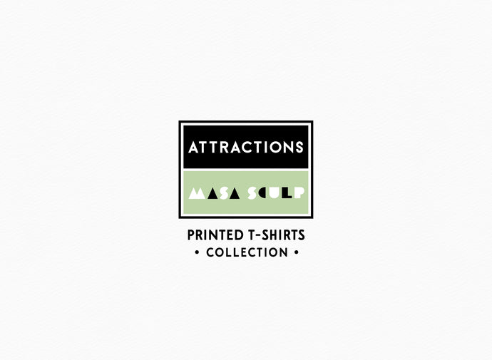 【ATTRACTIONS × MASA SCULP ~Printed T-Shirt Collection~】