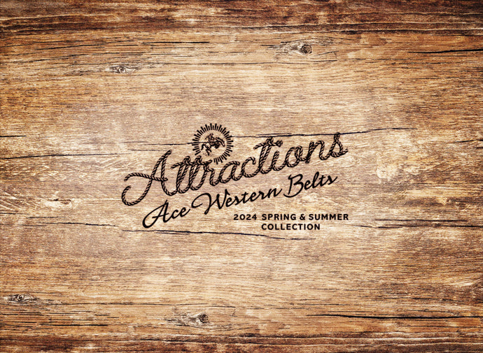 【ATTRACTIONS】-ATTRACTIONS × ACE WESTERN BELTS 2024 S/S-