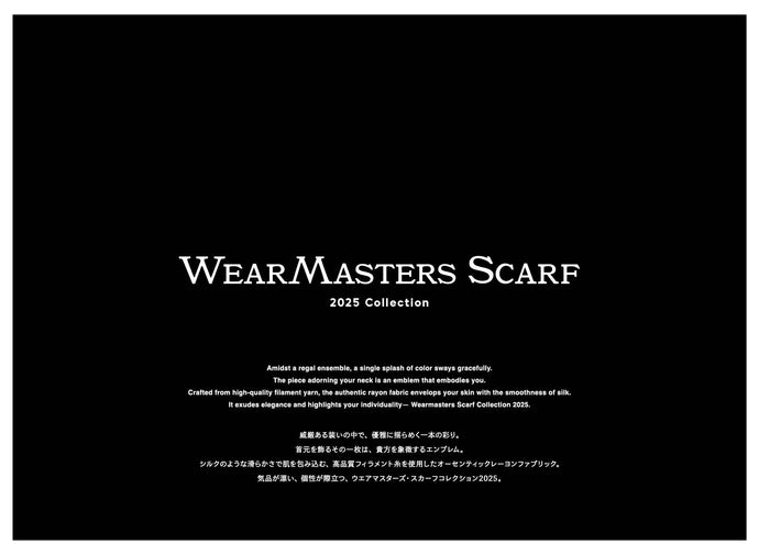 WEARMASTERS SCARF 2025 COLLECTION