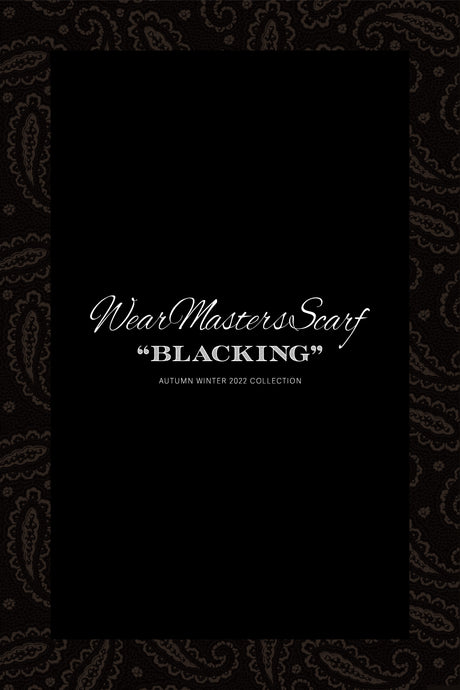 【WEARMASTERS SCARF】-2022 A/W Collection- <br> LOOK BOOK 公開開始