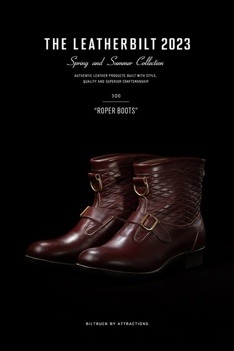 【BILTBUCK】-Renewal-<br>Lot.300 Roper Boots