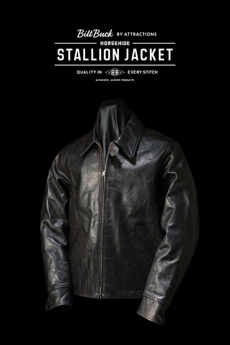【BILTBUCK】-Restock- Lot.380 Horsehide Stallion Jacket