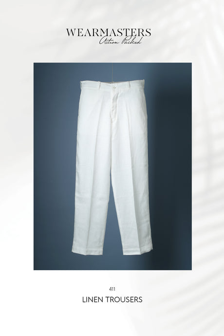 【WEARMASTERS】-Restock-<br>Lot.411 Linen Trousers