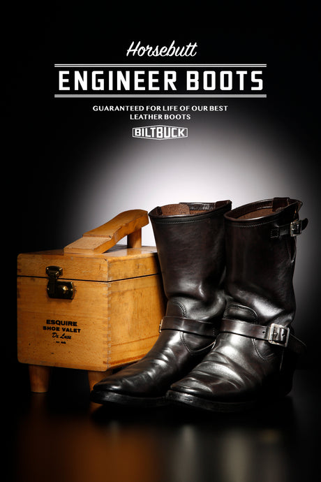 【BILTBUCK】-Restock- Lot.444 Engineer Boots Horsebutt