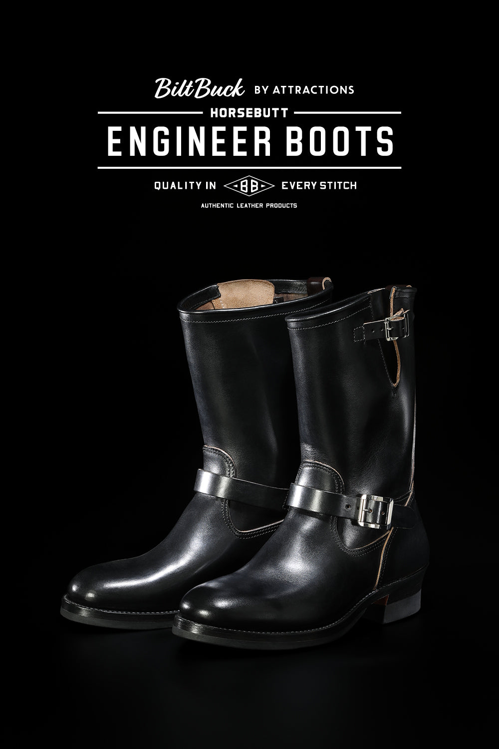 BILTBUCK】-Lot.444 Engineer Boots 再入荷のお知らせ- – ATTRACTIONS