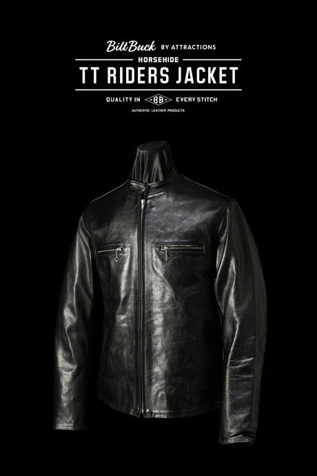 【BILTBUCK】-Restock- Lot.575 Horsehide TT Riders Jacket