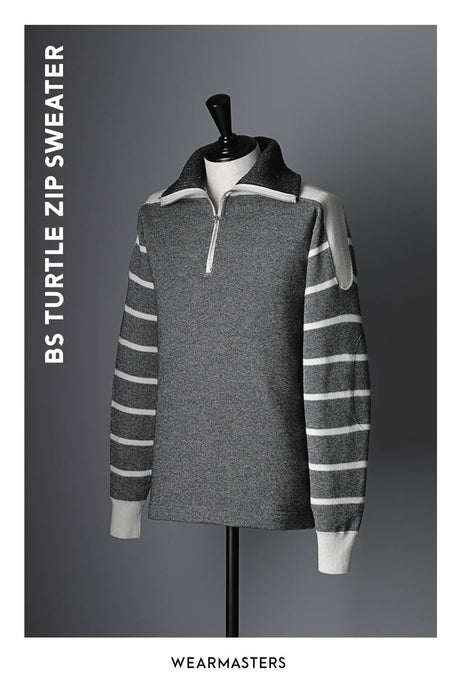 -New release-<br>WEARMASTERS<br>Lot.582 BS Turtle Zip Sweater