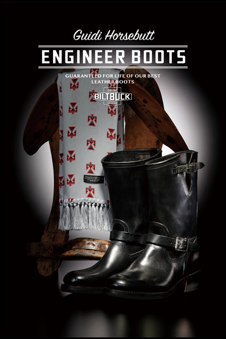 【BILTBUCK】 -Limited-  Lot.686 Engineer Boots "Guidi Horsebutt"