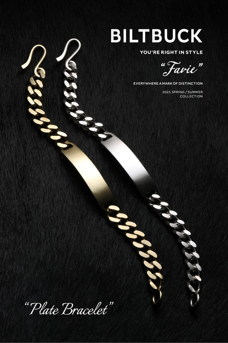 【BILTBUCK】-New Release- Lot.691 Plate Bracelet