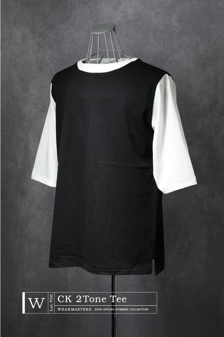 【WEARMASTERS】-Restock-<br>Lot.700 CK Tee<br>Lot.701 CK 2Tone Tee