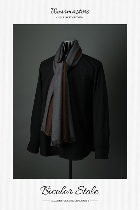 【WEARMASTERS】-New Release- Lot.729 Bicolor Stole