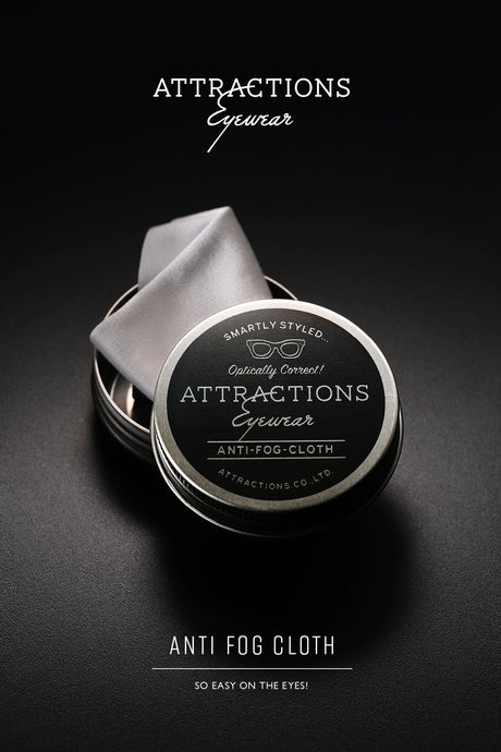 【Attractions EYEWEAR】-New Release- Lot.734 Anti Fog Cloth