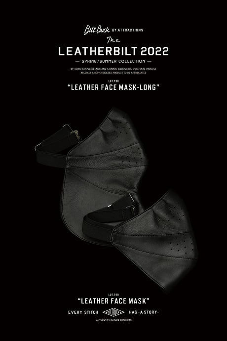 【BILTBUCK】-New Release-<br>Leather Face Mask Series