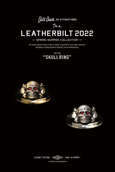 【BILTBUCK】-New Release- <br> Lot.740 Signet Ring<br> Lot.741 Skull Ring