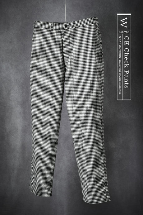 【WEARMASTERS】-New Release-<br>Lot.750 CK Check Pants