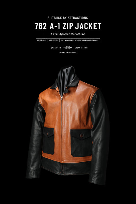 【BILTBUCK】-New Release-<br>Lot.762 A1 Zip Jacket