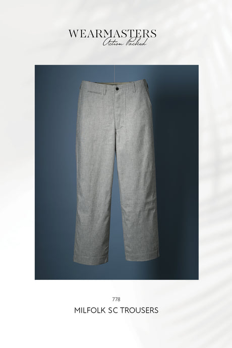 【WEARMASTETRS】-New Release-<br>Lot.778 Milfolk SC Trousers