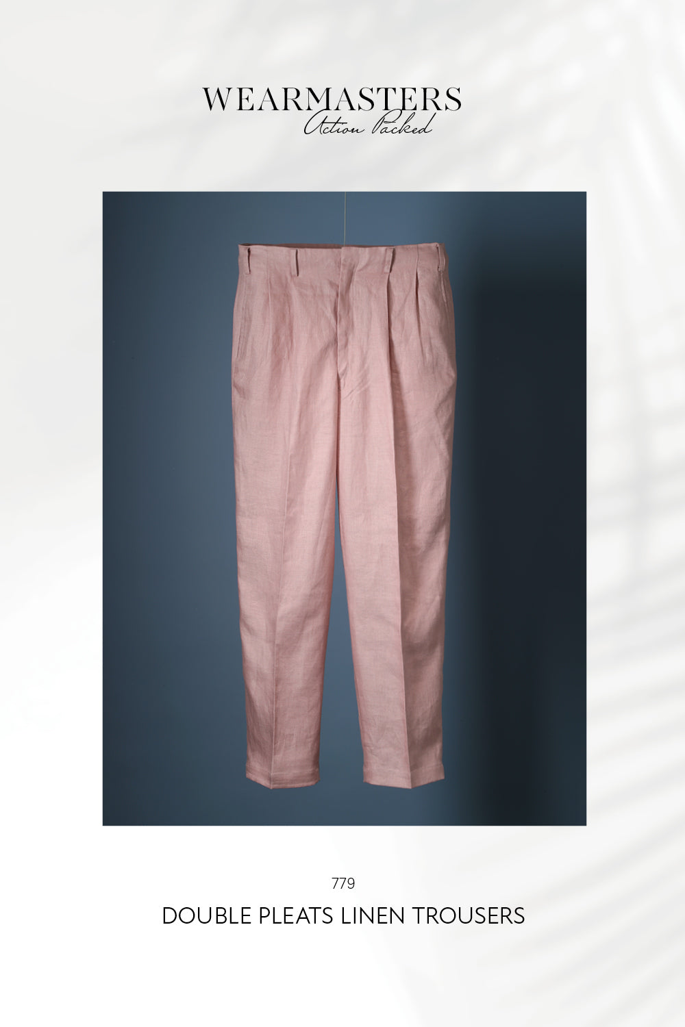 WEARMASTERS】-New Release-Lot.779 Double Pleats Linen Trousers