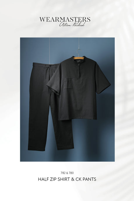 【WEARMASTERS】-New Release-<br>Lot.782 Half Zip Shirt